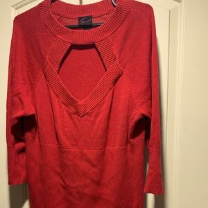 Torrid keyhole sweater